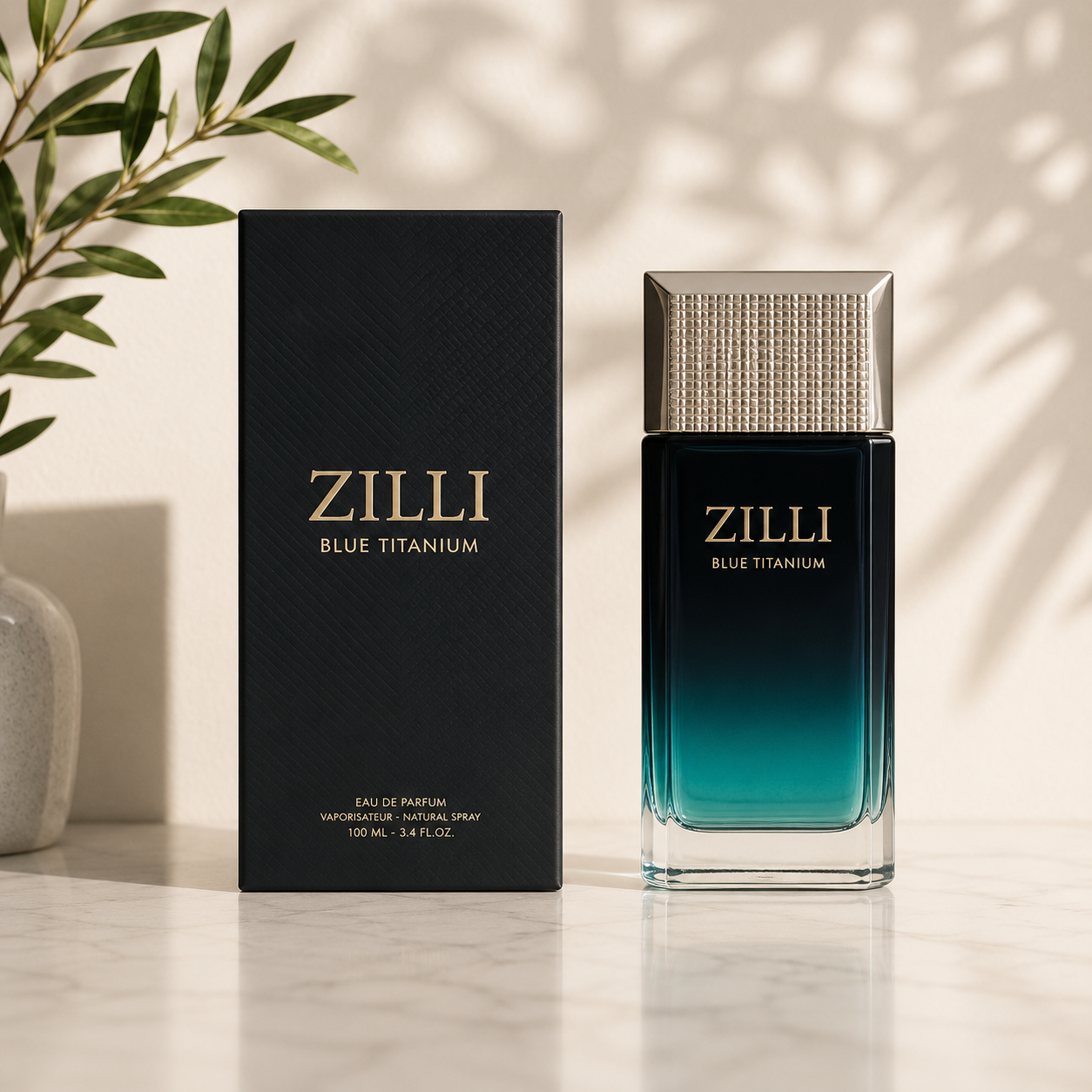 ZILLI Blue Titanium Men's Perfume 100ml