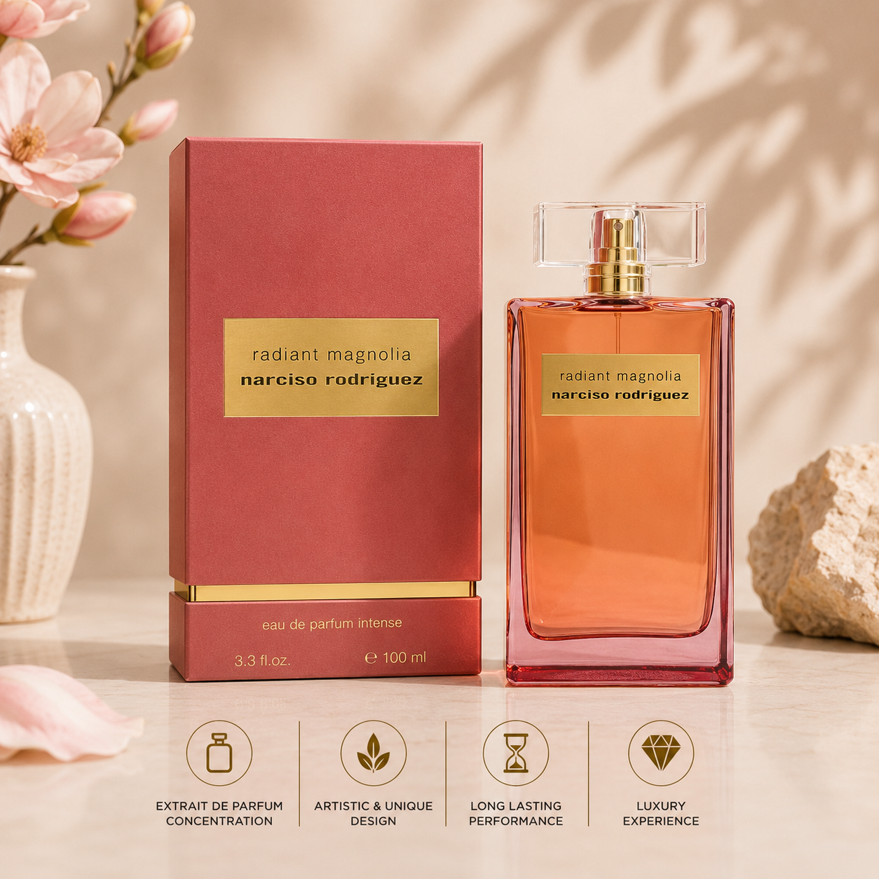 Naxis Solid Gift Set Eau de Parfum 100ml Sparkling Magnolia