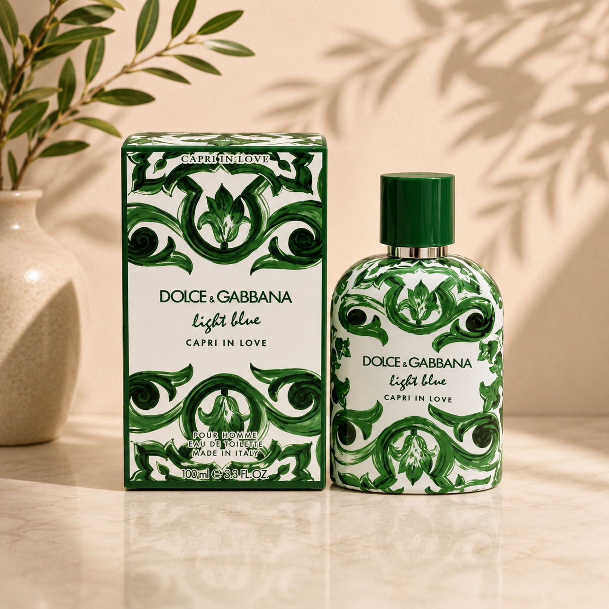 Dolce & Gabbana Light Blue Capri In Love Men's Perfume 100ml