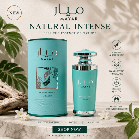 Full-size perfume，MAYAR Natural Intense Eau De Parfum
