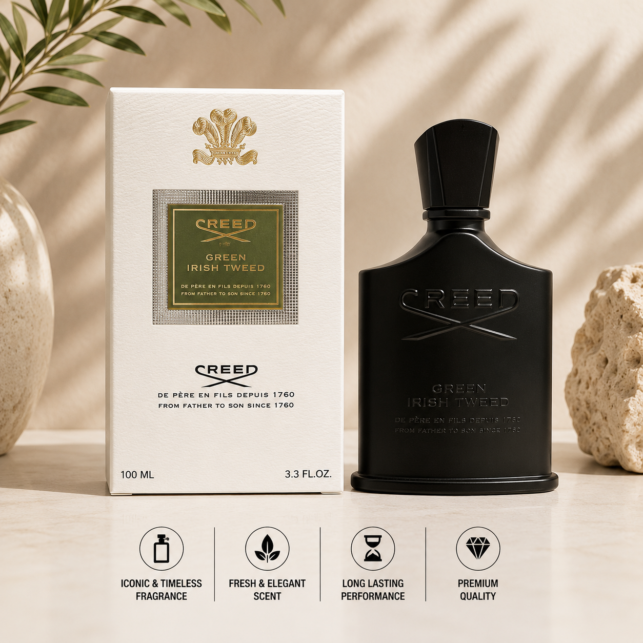 Creed Faith Perfume 100ml - Irish Green Flower