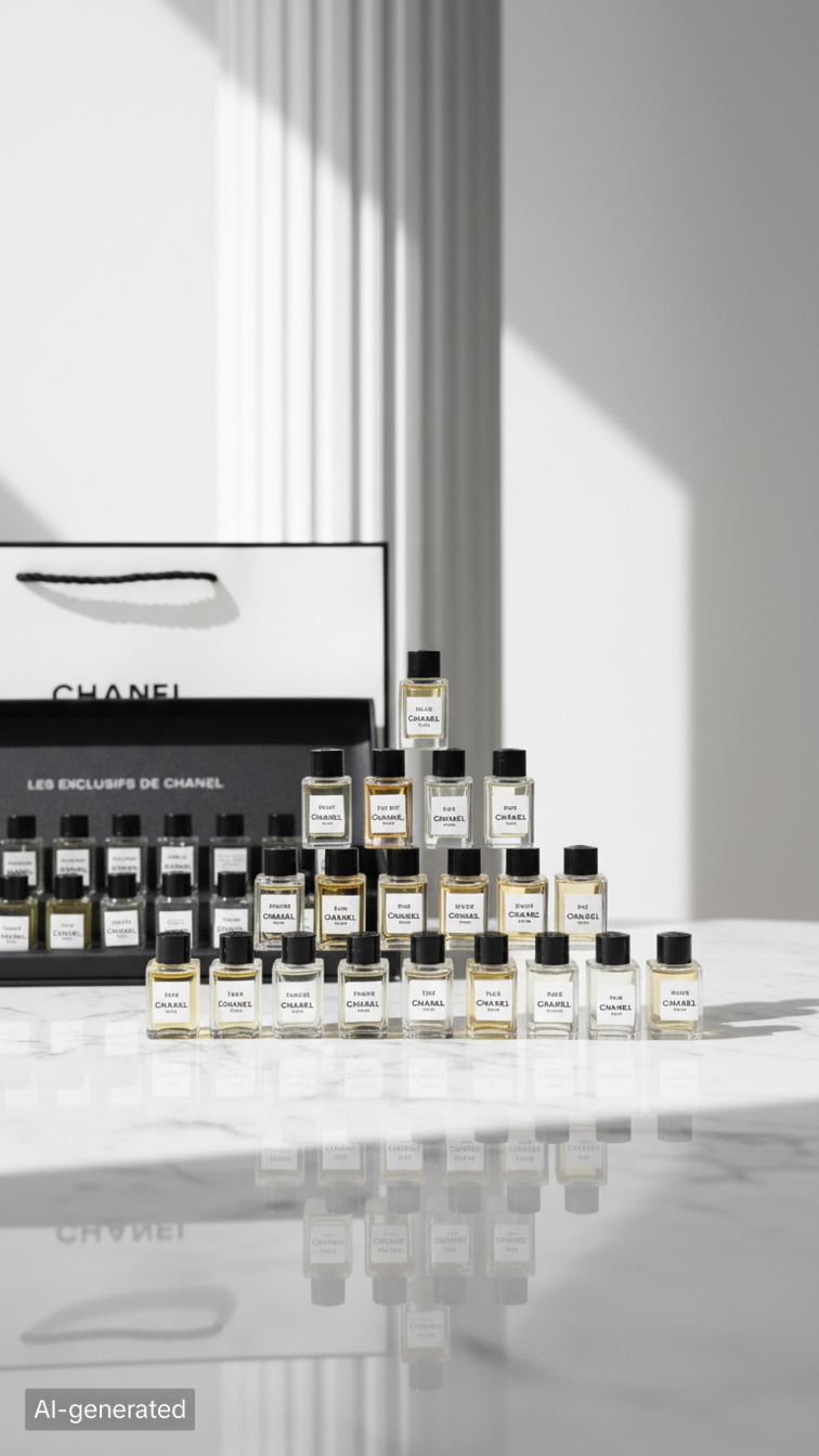 Chanel Haute Couture 19-piece set with gift bag
