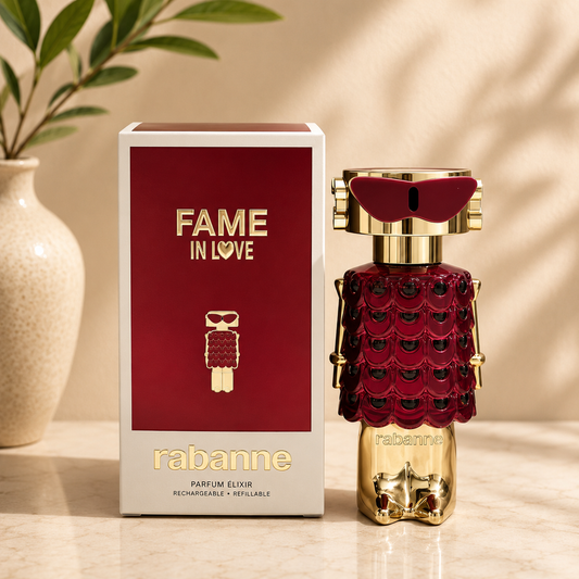 Fame In Love by Parigot - A Floral Eau de Parfum for Women, 80ml