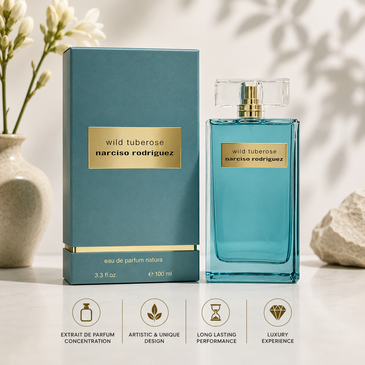 Naxis Gift Box Eau de Parfum 100ml - Green Field Late Bloom
